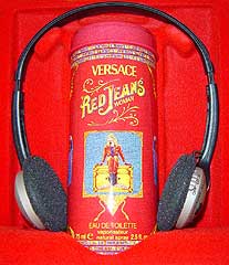 Versace Versace Red Jeans Gift Set Eau De Toilette and Headphones (Womens Fragrance)