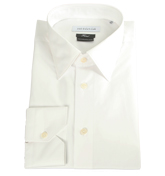 Versace White Long Sleeve Formal Shirt
