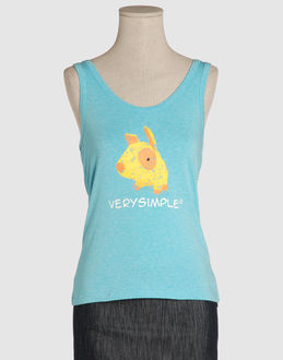 VERYSIMPLE TOPWEAR Sleeveless t-shirts WOMEN on YOOX.COM
