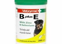 Vetzyme Vitamin B amp; E Tablets 200 Dog Health