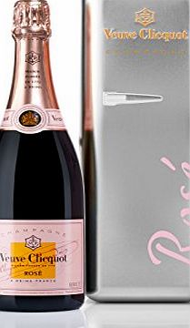 Veuve Clicquot Rose Champagne Reims in Metal Fridge - Limited Edition Gift Box NV 75 cl