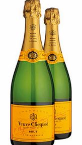Veuve Clicquot Two Bottle Champagne Gift 2 x