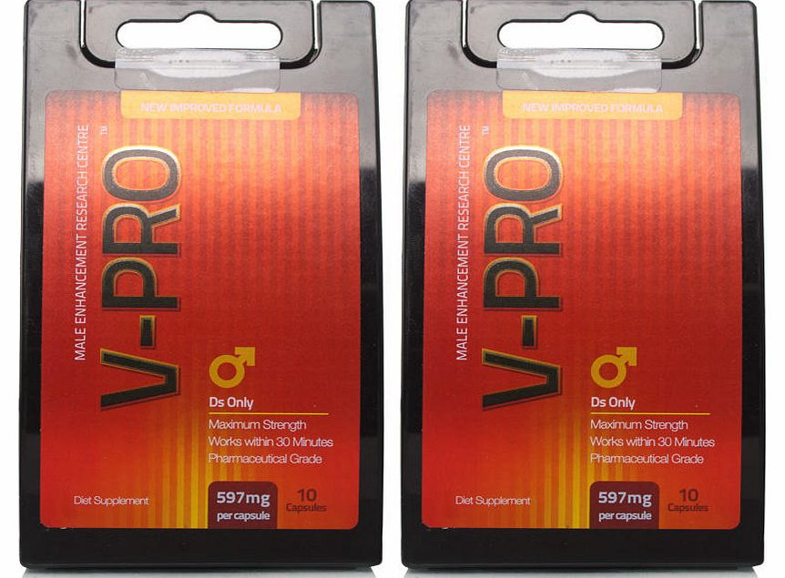 Viapro V-Pro 597mg Capsules Twin Pack