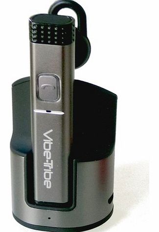 VIBE-TRIBE Shiver Graphite: Advanced Bluetooth Headset,