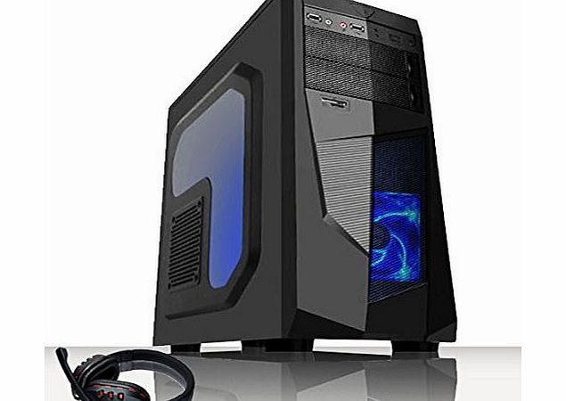 Precision 6 - 4.0GHz AMD Quad Core, 8GB RAM, 1TB, Home, Office, Family, Gaming PC, Multimedia, Desktop PC Computer with a Gamer Headset and 1x Top Game (4.0GHz AMD Athlon 750K Quad Core Processo