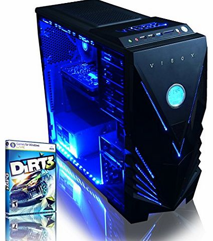 Vibox  Centre 4 - 4.0GHz AMD Quad-Core, Gaming PC, Multimedia, Desktop PC, Computer with 1x Top Game and Neon LED Internal Lighting Kit (New 4.0GHz AMD, Athlon Quad-Core Processor, 2GB AMD Radeon R7 25