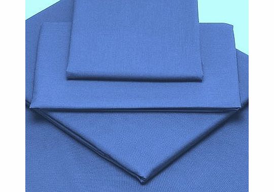 Viceroybedding King Size, Extra Deep (16``), Royal Blue, 200 Thread Count Egyptian Cotton Fitted Sheet by Viceroybedding