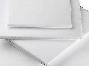 Viceroybedding KING SIZE WHITE EXTRA DEEP FITTED SHEET 16`` / 40cm IN EGYPTIAN COTTON PERCALE 200 THREAD COUNT BY VICEROYBEDDING