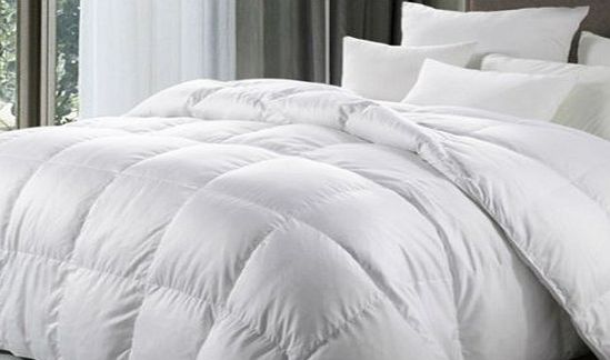 Viceroybedding Luxury Goose Feather and Down Quilt / Duvet - Single Bed Size 4.5 Tog