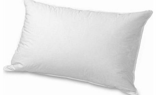 PAIR OF FINE WHITE GOOSE FEATHER & DOWN PILLOWS BY VICEROYBEDDING