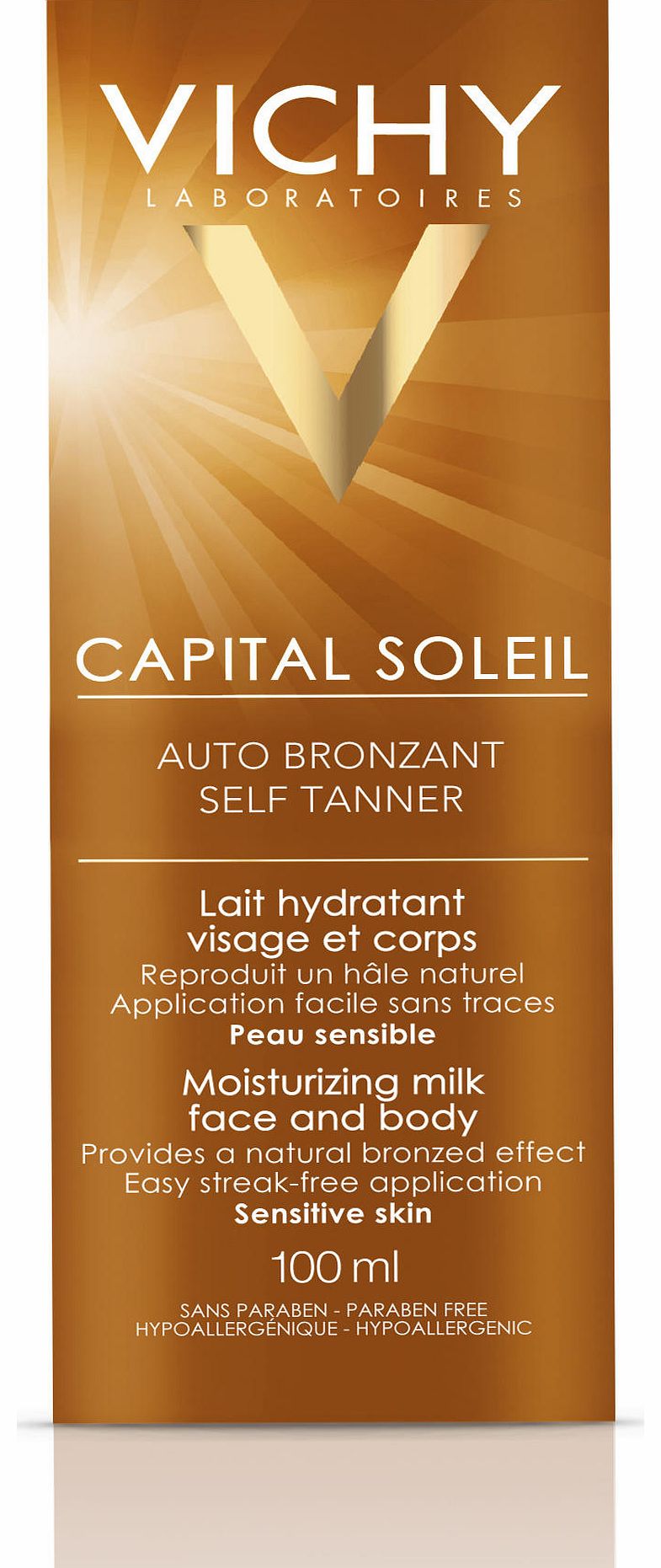 Vichy Capital Soleil Hydra-Bronzing Milk Face