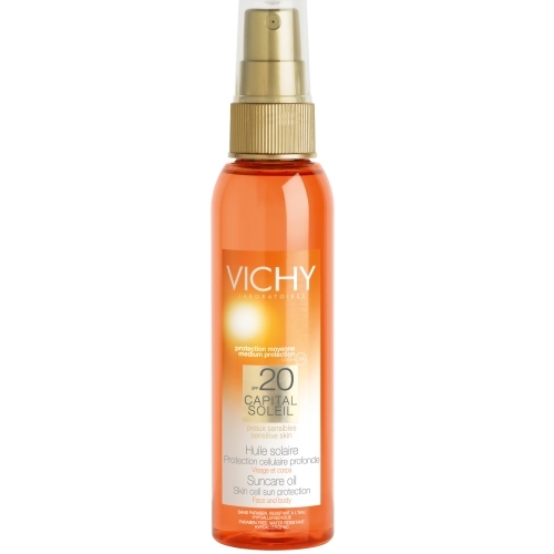 Vichy Capital Soleil Suncare Oil SPF 20 125ml