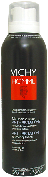 Vichy Homme Shaving FOAM - Anti-Irritation 200ml