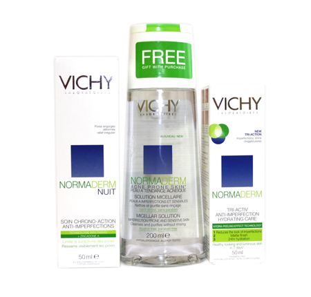 Vichy Normaderm Offer DAY, NIGHT and MICELLAR