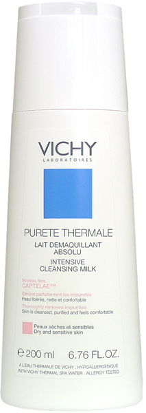 Vichy Purete Thermale Cleansing Milk 200ml- dry