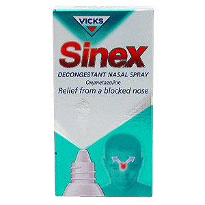 Sinex Decongestant Nasal Spray - Size: 20ml