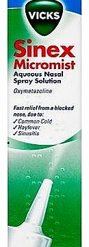 Sinex Micromist Aquaeous Nasal Spray