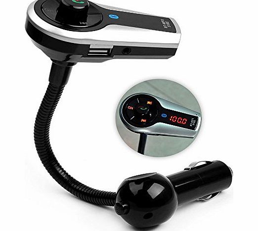 VicTop Wireless FM Transmitter MP3 Player Bluetooth Car Kit Charger for iPod Sony Xperia Z1 L39H Z L36h iPhone 5 5s 5c 4 4s Samsung Galaxy s3 s4 s5 Note 2 3 Nexus 5 HTC One M7 M8