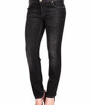 Victoria Beckham Vintage black slim-fit cotton jeans