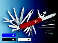 VICTORINOX 1679500 Army Knife Swiss Champ Red