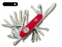 VICTORINOX 16796 Army Knife Swiss Champ & Watch