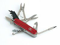 VICTORINOX 17725 Army Knife Cybertool Red