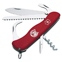 Victorinox Equestrian Red Lock Blade Swiss Army Knife 12 Functions 08883