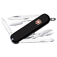 Executive Black Swiss Army Knife 10 Functions 0660330