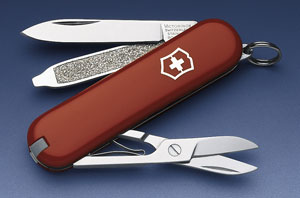 victorinox Penknife - Classic SD - Matt Red