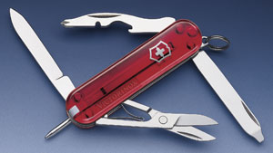 victorinox Penknife - Manager - Jelly Red