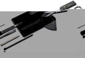 victorinox Penknife - Swiss Card - Black