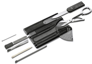 Victorinox Penknife - Swiss Card Multi-Tool - Jelly Onyx - #CLEARANCE