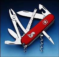 Victorinox Penknife - Angler (Red) - Ref 1365372