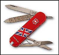 Penknife - Classic GB (Red) - Ref 06203GB0