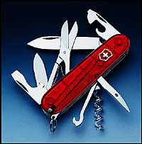 Victorinox Penknife - Climber (Jelly Red) - Ref 13703T