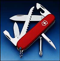 Victorinox Penknife - Hiker (Red) - Ref 1461300
