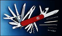 Penknife - Swiss Champ (Red) - Ref 1679500