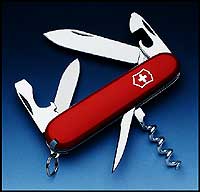 Victorinox Penknife - Tourist (Red) - Ref 0360300