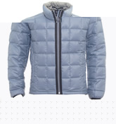 Storm Blue Full Zip Ultra Light Down