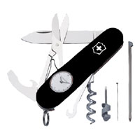Victorinox Timer Black Swiss Army Knife 15 Functions 134063