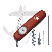 Victorinox Timer Red Swiss Army Knife 15 Functions 13406