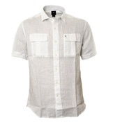 Victorinox White Short Sleeve Shirt