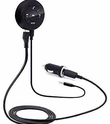 Bluetooth Music Audio Receiver Adapter Hands free Car kit For iPhone 5S 5C 5 4S, iPad 4, iPad Mini, iPad air, iPod, MacBooks, Samsung Galaxy S5, Galaxy S4, Note 2, Note 3, HTC One M7 M8, Noki