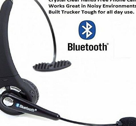 Over the Head Wireless Bluetooth Headphones Headset With Flexible Boom Mic with Noise Cancellation Technology, Charging Dock Docking Station For iPhone 6, 6 Plus, iPhone 5, 5S 5C, iPad 4, iPa
