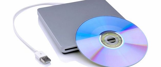 USB External Slot in CD RW Drive Burner Writer Superdrive for Apple iMac, Mac Mini, Mac Pro, MacBook Air, MacBook Pro 13 inch, MacBook Pro 15 inch, MacBook Pro 17 inch and all Laptop PC Untra