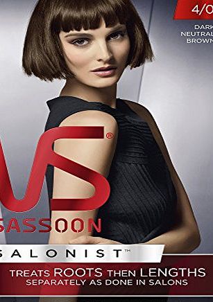 Vidal Sassoon Salonist Permanent Hair Colour - 4/0 Dark Neutral Brown