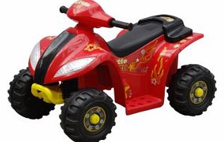 vidaXL Kids Quad Bike Electric Red 