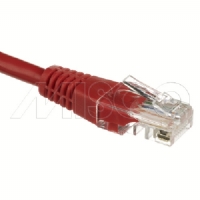 VIDEK Enhanced Cat5e UTP Patch Cable Red 15Mtr