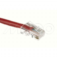 VIDEK Unbooted Cat5e UTP Patch Cable Red 15Mtr
