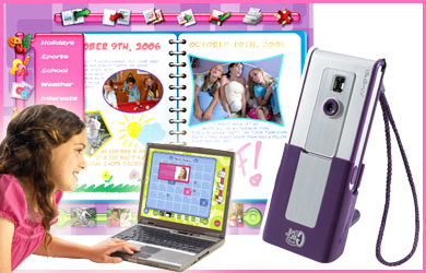 Video Journal Digital Camera and PC Software